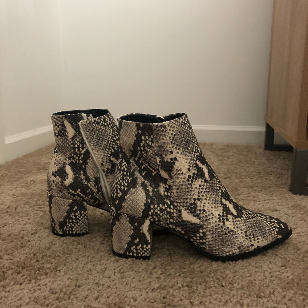 Madden snake booties